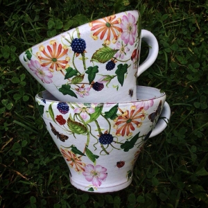 Tekopp Rosenälva Björnbär - Anna Keramik