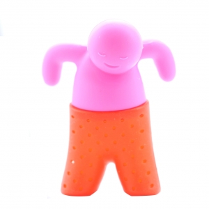 Mr Tea infuser - rosa och orange tesil