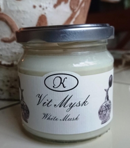 Doftljus Vit Mysk - Klockargården