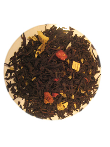 Hallon och Lakrits - svart te